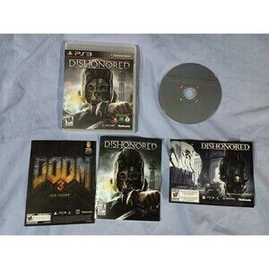 Dishonored Sony PS3 PlayStation 3 2012 Complete With Manual CIB TESTED Working